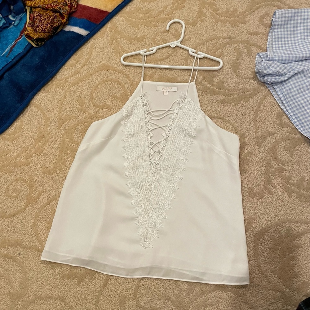 WAYF lace tank